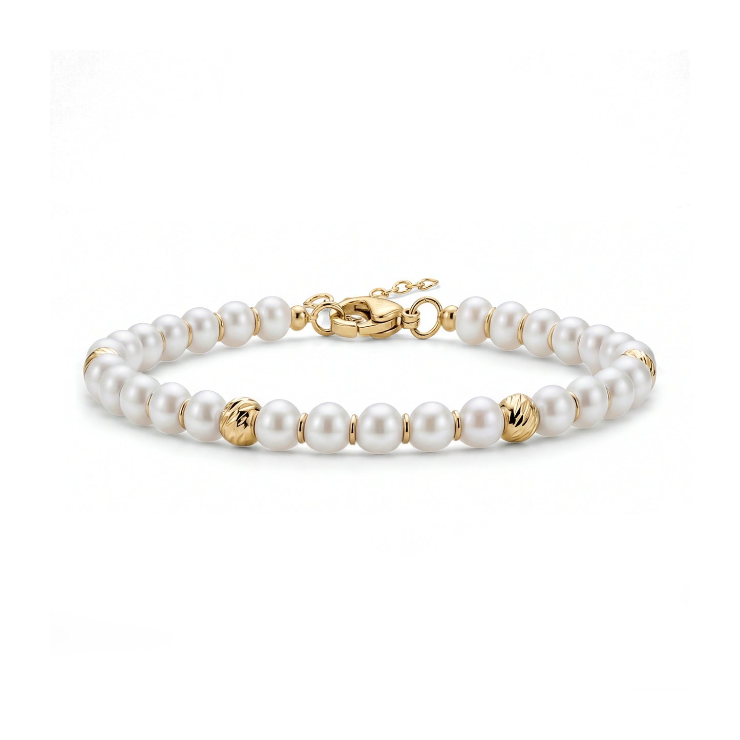 Modern Pearl Bead Bracelet