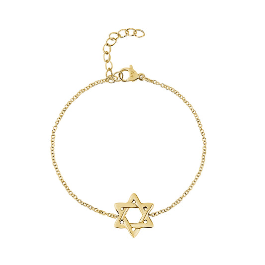Classic Star of David Bracelet