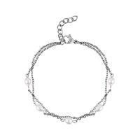 Freshwater Pearl Station Bracelet