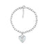 Silver stainless steel women&