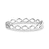 Silver infinity wave women&