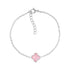 Silver tone stainless steel women&