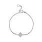 Diamond Square Urn Bracelet - Women Bracelet - The Steel Shop