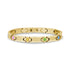 Stone-Set Greek Key Link Bracelet - Women Bracelet - The Steel Shop