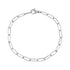 Thin Paper Clip Chain Bracelet - Women Bracelet - The Steel Shop