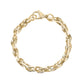 Twist Oval Link Bracelet - Women Bracelet - The Steel Shop