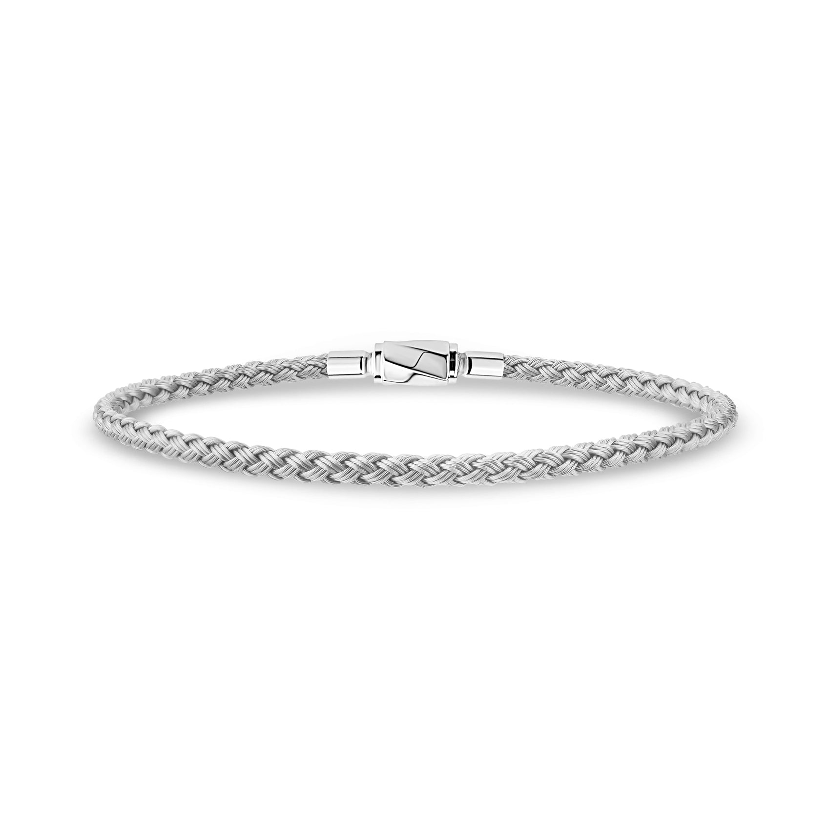 Modern Twist Cable Bracelet - Women Bracelet - The Steel Shop