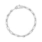 Modern Paper Clip Chain Bracelet - Women Bracelet - The Steel Shop