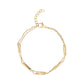 Minimalist Bar Chain Bracelet - Women Bracelet - The Steel Shop