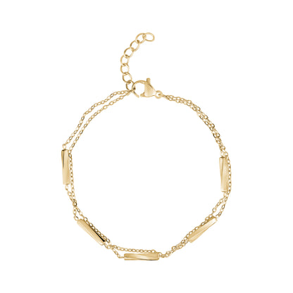 Minimalist Bar Chain Bracelet - Women Bracelet - The Steel Shop