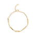 Minimalist Bar Chain Bracelet - Women Bracelet - The Steel Shop