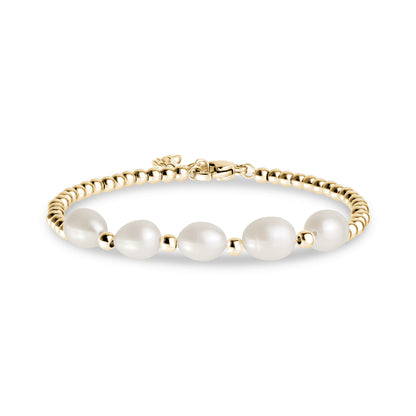 Beaded Pearl Bracelet - Women Bracelet - The Steel Shop
