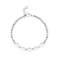 Beaded Pearl Bracelet - Women Bracelet - The Steel Shop