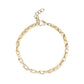 Sleek Rectangular Link Bracelet - Women Bracelet - The Steel Shop