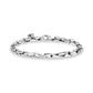 Sleek Rectangular Link Bracelet - Women Bracelet - The Steel Shop