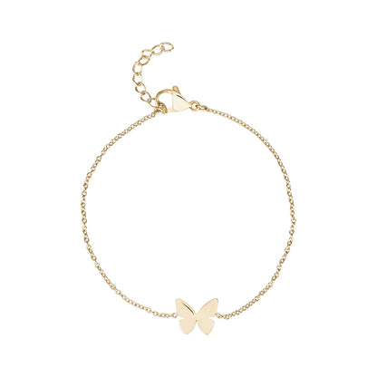 Dainty Butterfly Bracelet - Women Bracelet - The Steel Shop