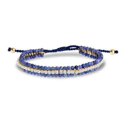 Beaded Tennis Bracelet - Women Bracelet - The Steel Shop