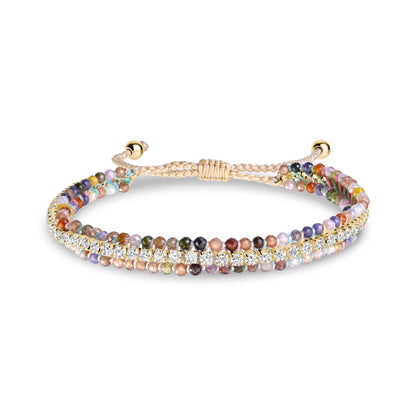 Beaded Tennis Bracelet - Women Bracelet - The Steel Shop