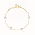 Minimalist Pearl Station Bracelet - Women Bracelet - The Steel Shop
