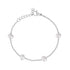 Minimalist Pearl Station Bracelet - Women Bracelet - The Steel Shop