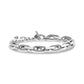 Chunky Paper Clip Bracelet - Women Bracelet - The Steel Shop