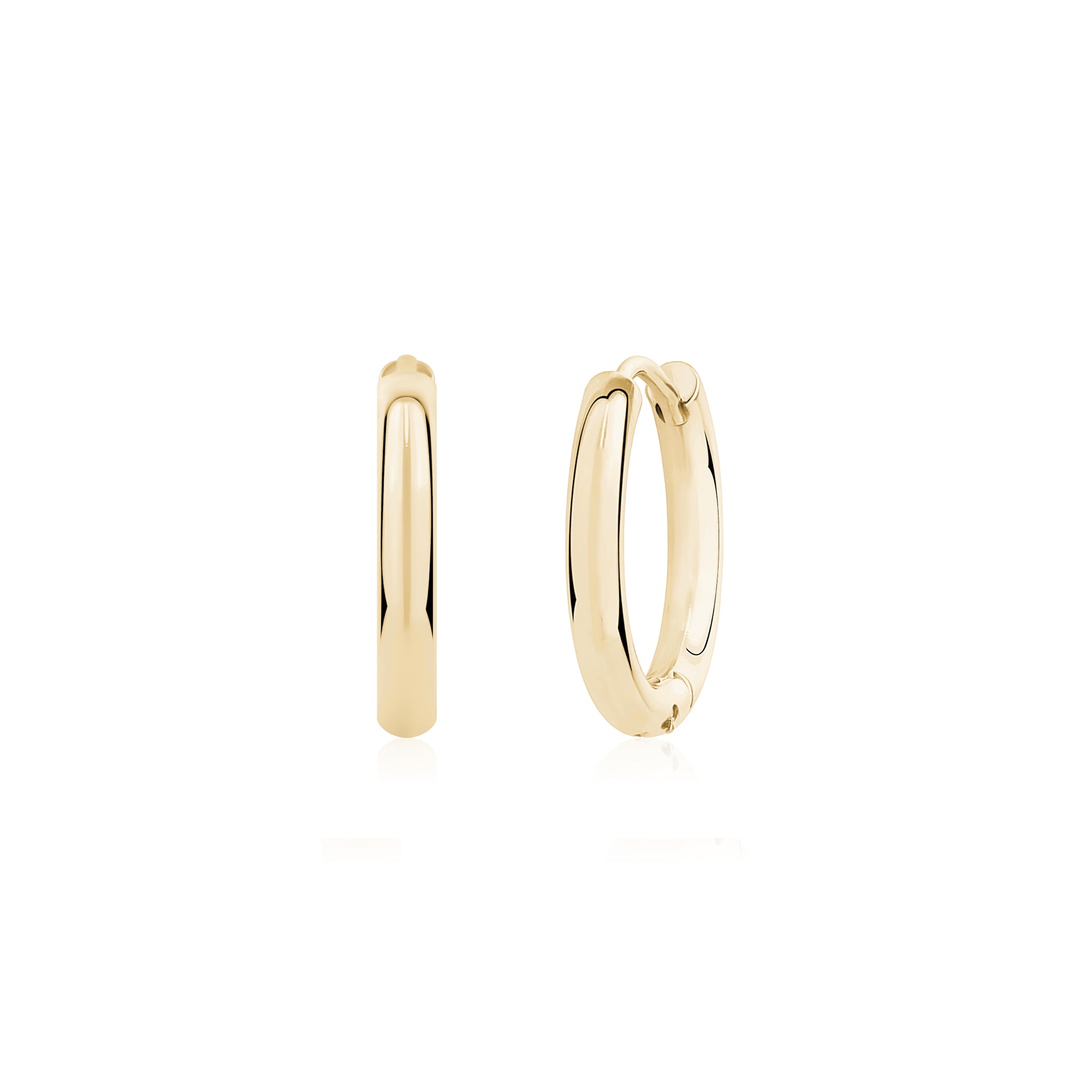 Simple Hoop Earrings - Earrings - The Steel Shop