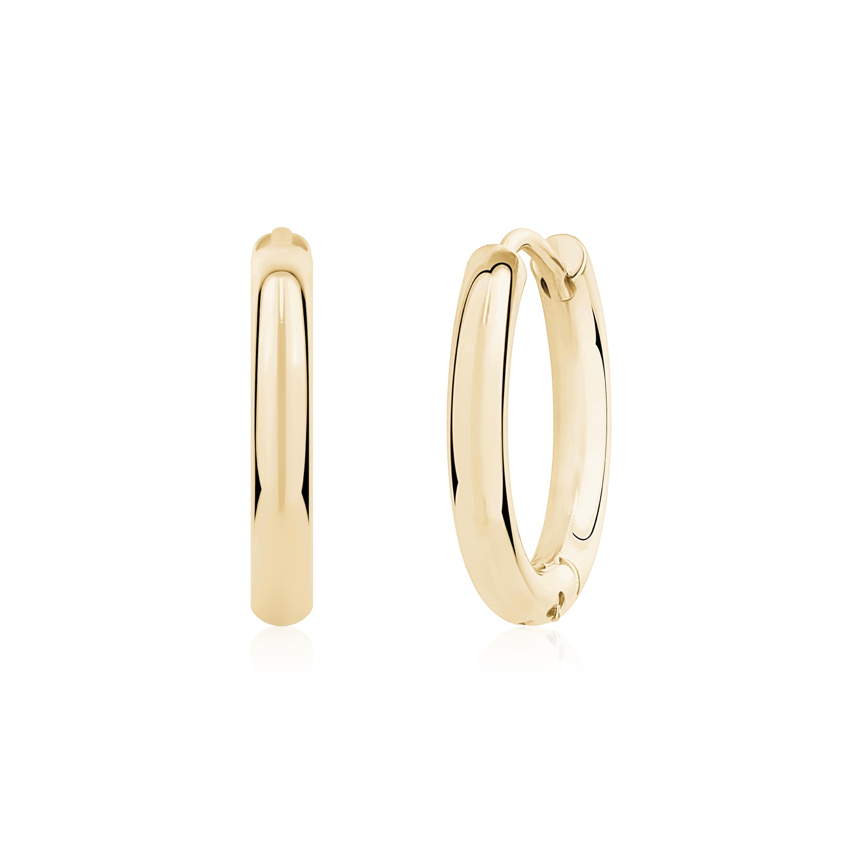 Simple Hoop Earrings - Earrings - The Steel Shop