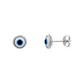 Protective Evil Eye Stud Earrings - Earrings - The Steel Shop