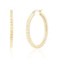 Modern Facet Hoops - Earrings - The Steel Shop