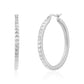 Modern Facet Hoops - Earrings - The Steel Shop