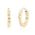 Bubble Link Huggie Earrings - Earrings - The Steel Shop