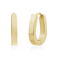 U-Shaped Huggies - Earrings - The Steel Shop