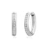 Refined Pavé Huggies - Earrings - The Steel Shop