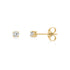 4-Prong Mini Round Stud Earrings - Earrings - The Steel Shop