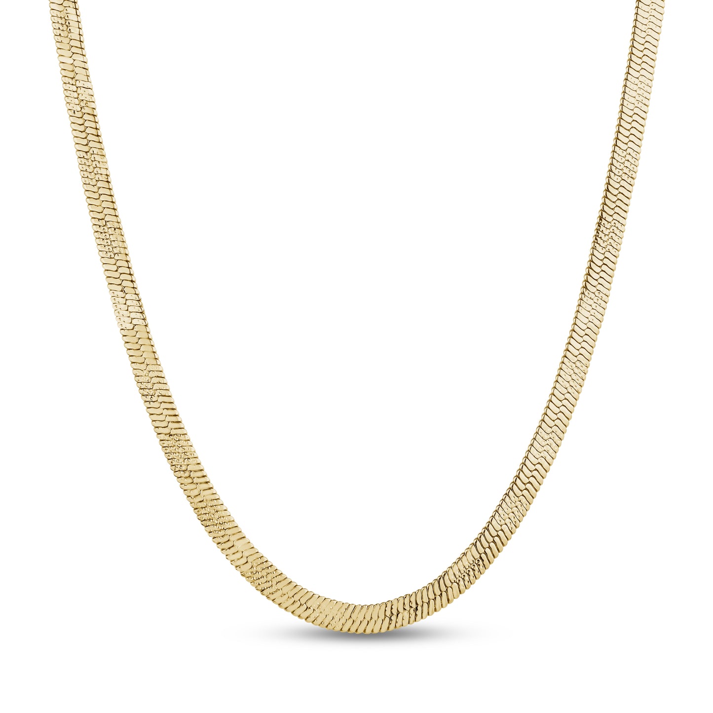 Dual Finish Herringbone Chain