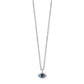 Minimal Evil Eye Pendant - Women Pendant - The Steel Shop