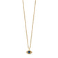 Minimal Evil Eye Pendant - Women Pendant - The Steel Shop