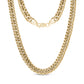 Double Curb Necklace - Women's Necklaces - The Steel Shop