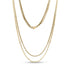 Layered Rope and Link Chain - Women&