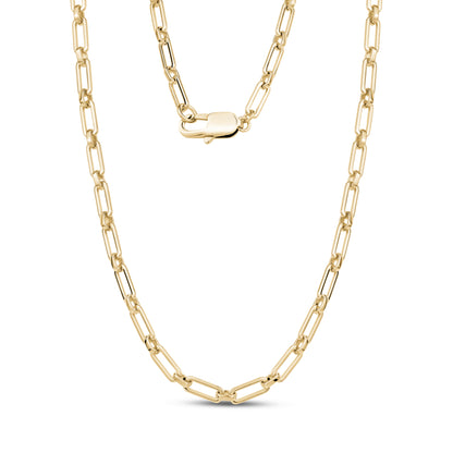 Modern Paper Clip Chain Necklace - Women's Necklaces - The Steel Shop
