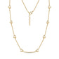 Heart Station Necklace - Women's Necklaces - The Steel Shop