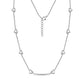 Heart Station Necklace - Women's Necklaces - The Steel Shop