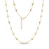 Cube Link Chain Necklace - Women&