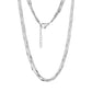 Multi-Chain Tube Necklace - Women's Necklaces - The Steel Shop