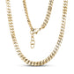 Bold Flat Curb Chain Necklace - Women's Necklaces - The Steel Shop