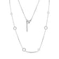Circle and Disk Chain Necklace - Women's Necklaces - The Steel Shop