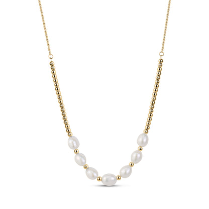 Beaded Pearl Necklace - Women's Necklaces - The Steel Shop