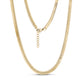 Serpentine Scale Necklace | 4MM - Women's Necklaces - The Steel Shop
