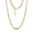 Sleek Rectangular Link Necklace - Women&