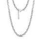 Sleek Rectangular Link Necklace - Women's Necklaces - The Steel Shop